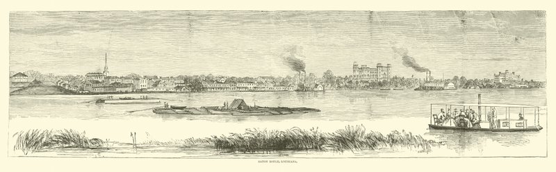 Baton Rouge, Luizjana, sierpień 1862 autorstwa American School