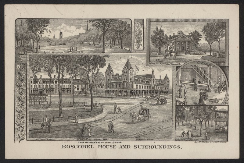 Dom Boscobel i okolice autorstwa American School