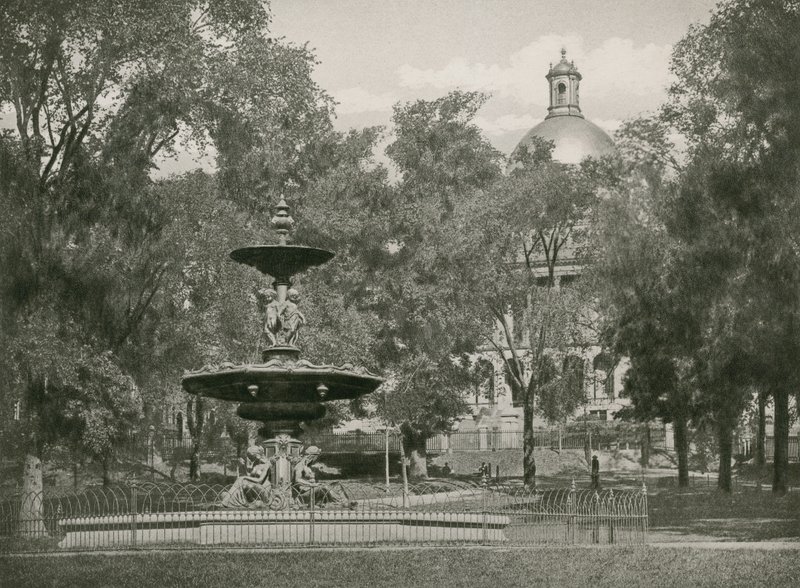 Boston Common (fotograwiura) autorstwa American School