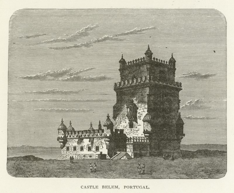 Zamek Belem, Portugalia autorstwa American School