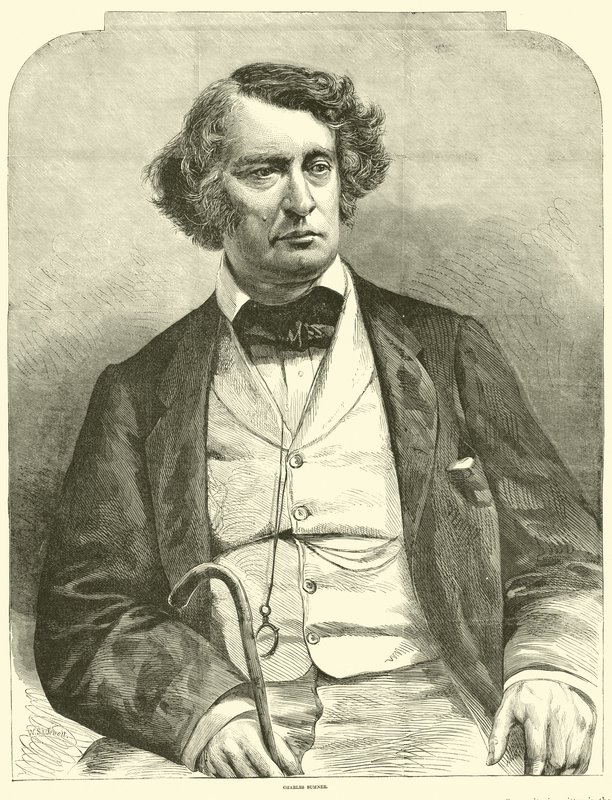 Charles Sumner, marzec 1864 autorstwa American School