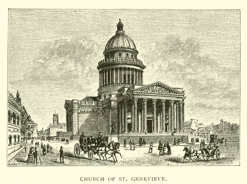 Kościół św Genevieve autorstwa American School