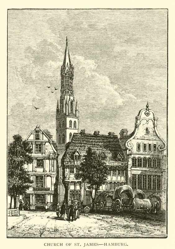 Kościół św Jakuba, Hamburg autorstwa American School