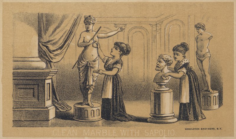 Czysty marmur z Sapolio autorstwa American School