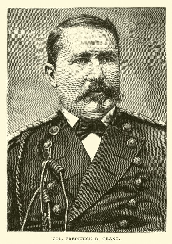 Pułkownik Frederick D Grant autorstwa American School