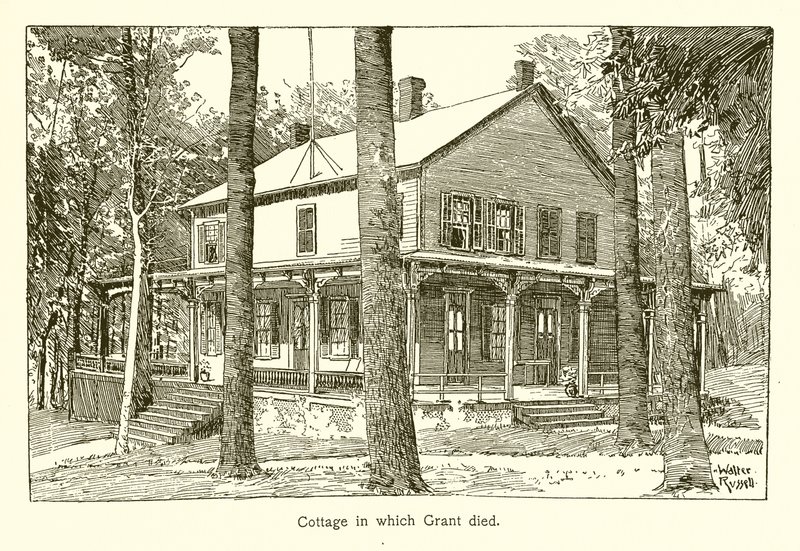Domek, w którym zginął Grant autorstwa American School
