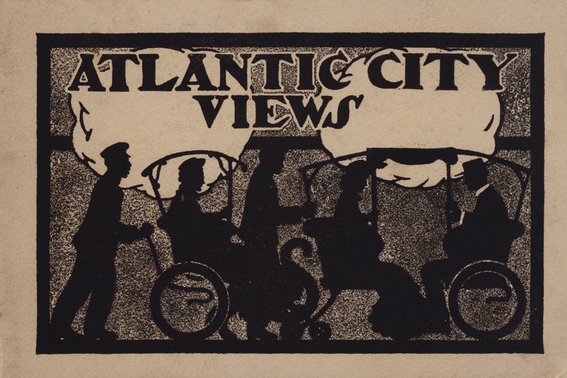 Ilustracja na okładce dla Atlantic City Views autorstwa American School