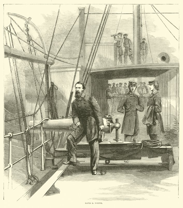 David D Porter, styczeń 1865 autorstwa American School