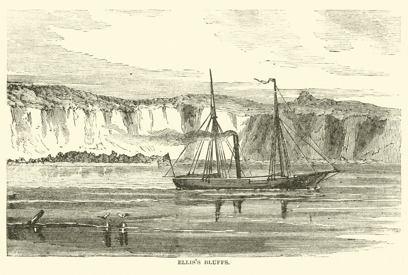 Elliss Bluffs, maj 1862 autorstwa American School