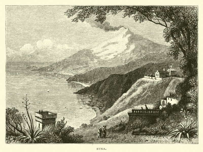 Etna autorstwa American School
