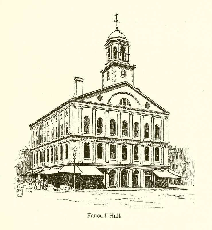 Faneuil Hall autorstwa American School