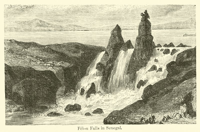 Felon Falls w Senegalu autorstwa American School