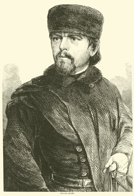 Franz Sigel, sierpień 1862 autorstwa American School