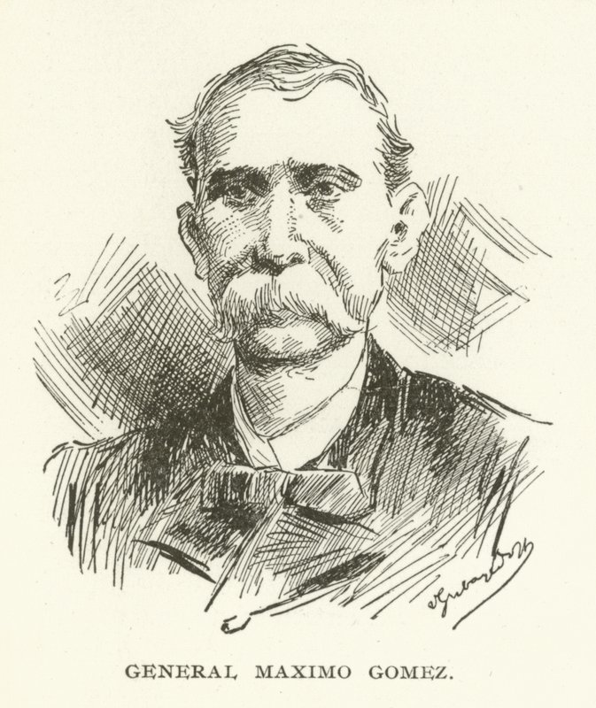 Generał Maximo Gomez autorstwa American School