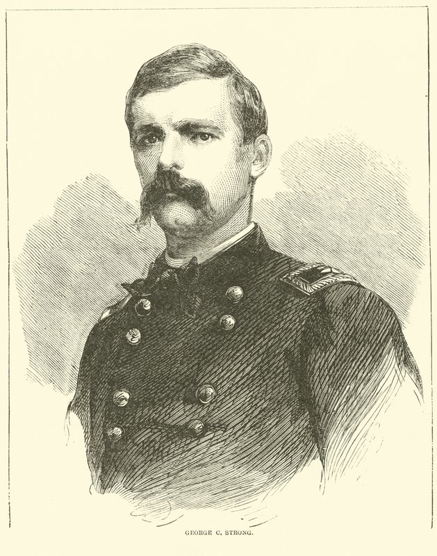 George C. Strong, lipiec 1863 r. autorstwa American School