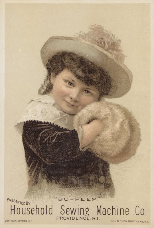 Dziewczyna z mufką, Bo-Peep autorstwa American School