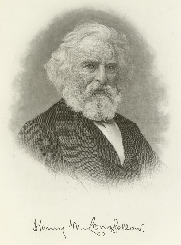 Henry Wadsworth Longfellow autorstwa American School
