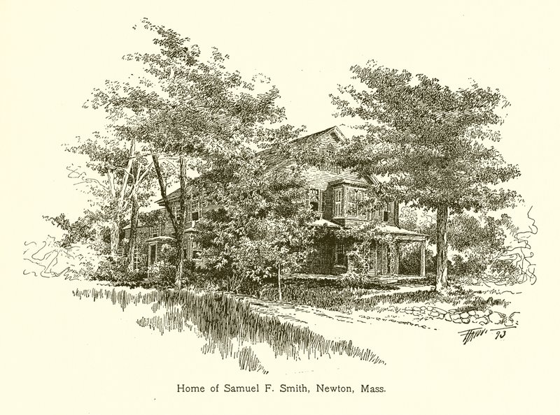 Dom Samuela F. Smitha, Newton, Mass autorstwa American School