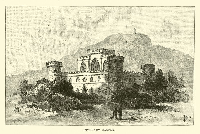 Zamek Inveraray autorstwa American School