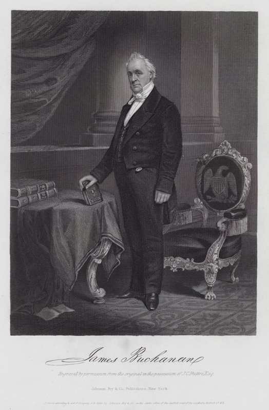 James Buchanan (Grawerowanie) autorstwa American School