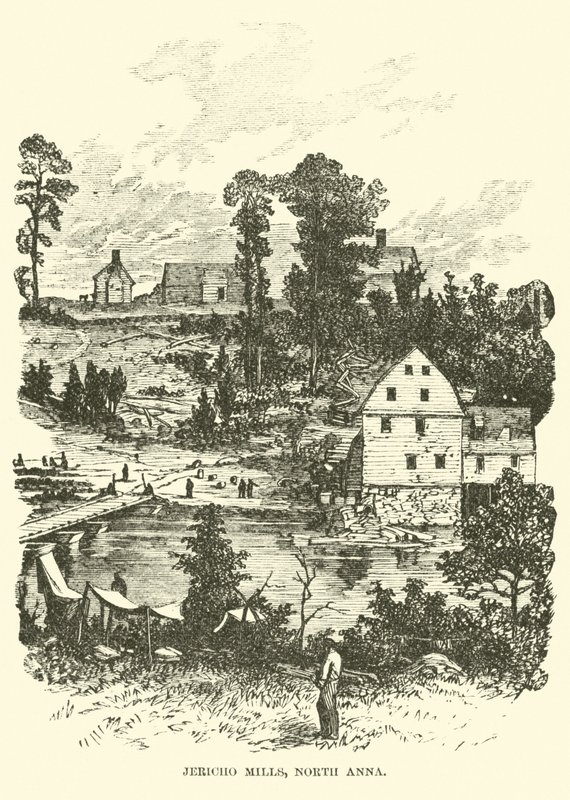 Jericho Mills, Północna Anna, maj 1864 autorstwa American School