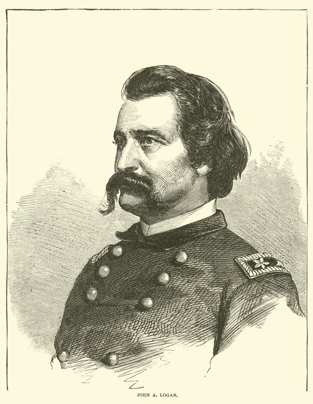John A Logan, maj 1863 autorstwa American School