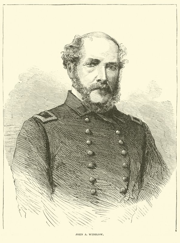 John A Winslow, styczeń 1863 autorstwa American School