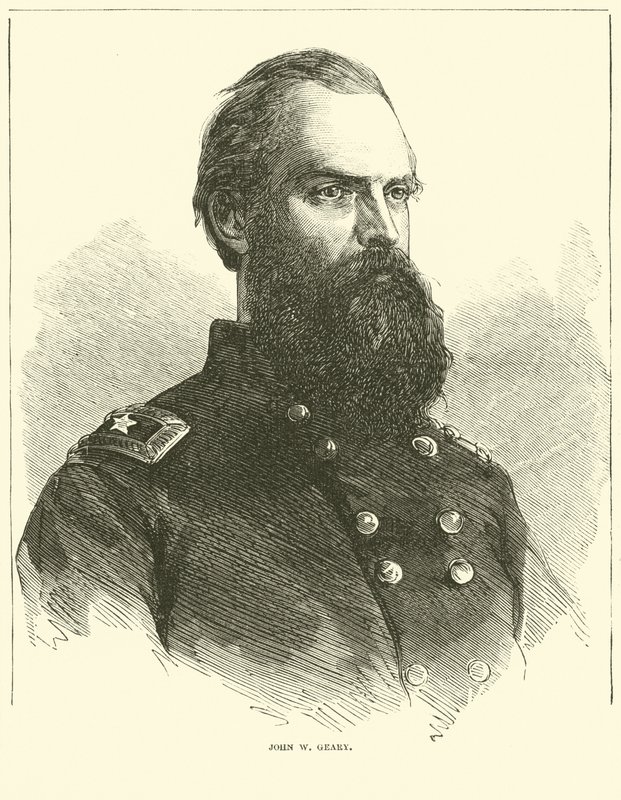 John W Geary, październik 1863 autorstwa American School