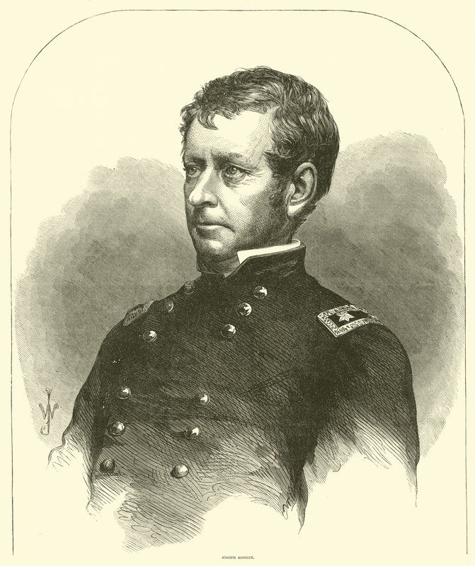 Joseph Hooker, styczeń-kwiecień 1863 autorstwa American School