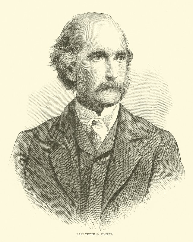 Lafayette S Foster, grudzień 1865 autorstwa American School