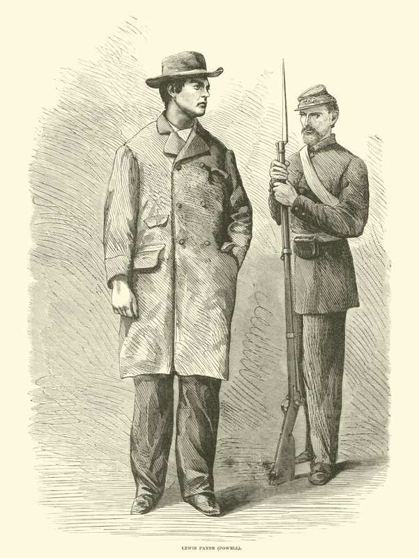 Lewis Payne (Powell), kwiecień 1865 autorstwa American School