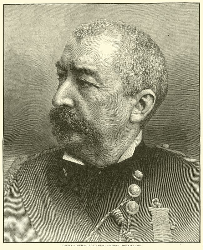 Generał porucznik Philip Henry Sheridan, 1 listopada 1883, maj 1864 autorstwa American School