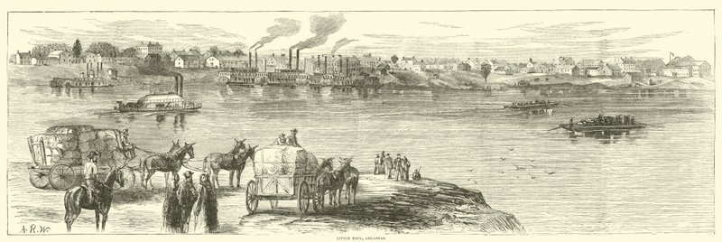 Little Rock, Arkansas, sierpień 1863 r. autorstwa American School