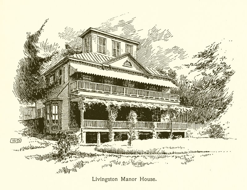 Livingston Manor House, Waszyngton w Nowym Jorku autorstwa American School