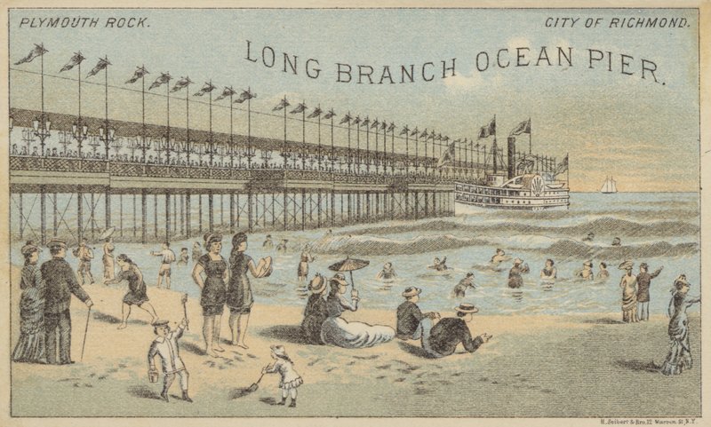 Long Branch Ocean Pier autorstwa American School