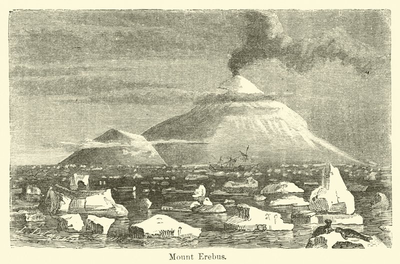 Góra Erebus autorstwa American School