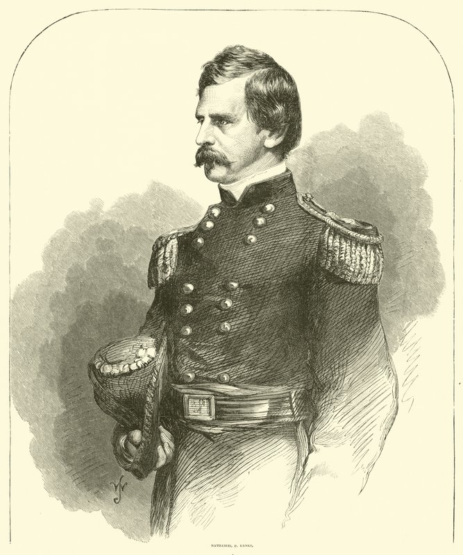 Nathaniela P. Banksa, 1863 r. autorstwa American School