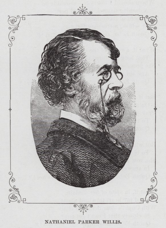 Nathaniel Parker Willis (Grawerowanie) autorstwa American School