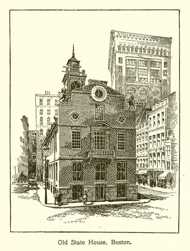 Stary Dom Stanowy, Boston autorstwa American School