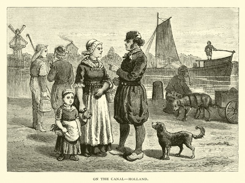 Na kanale, Holandia autorstwa American School