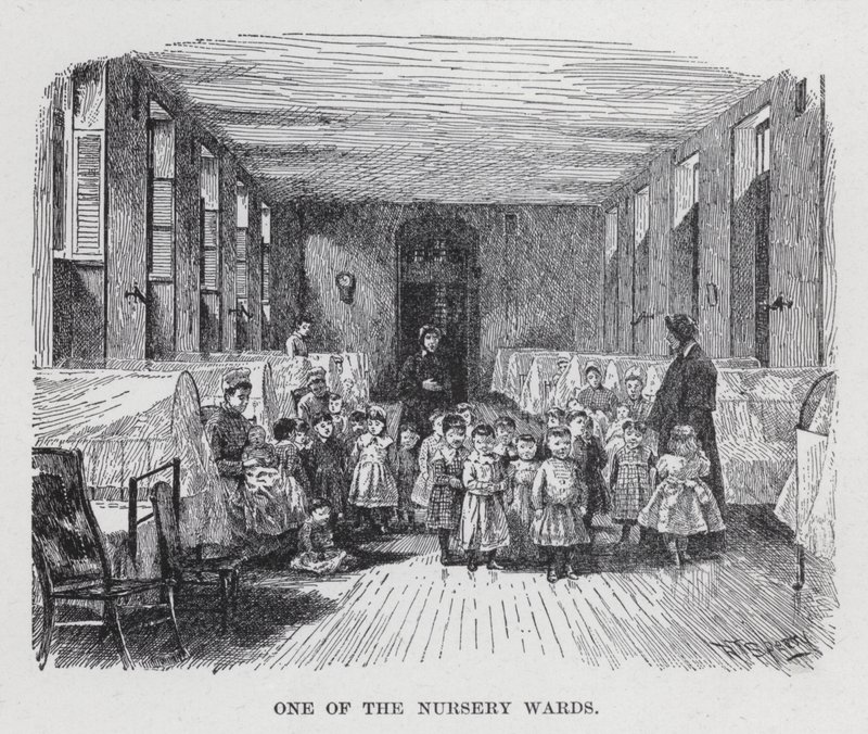 Jeden z oddziałów żłobka (lito) autorstwa American School