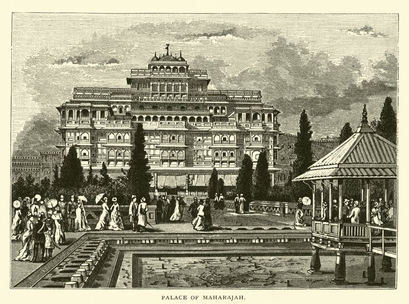 Pałac Maharadży autorstwa American School