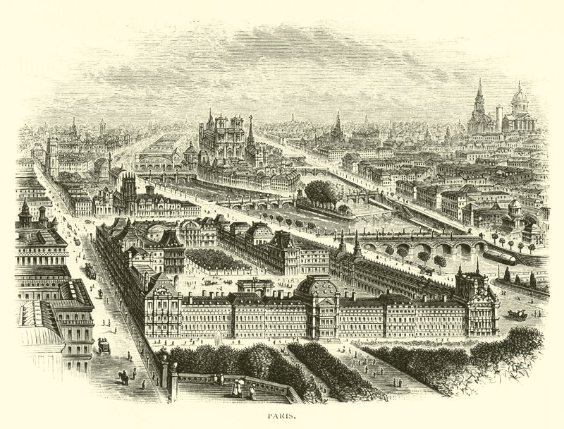 Paryż autorstwa American School