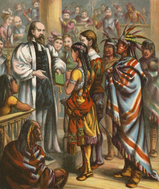 Pocahontas autorstwa American School