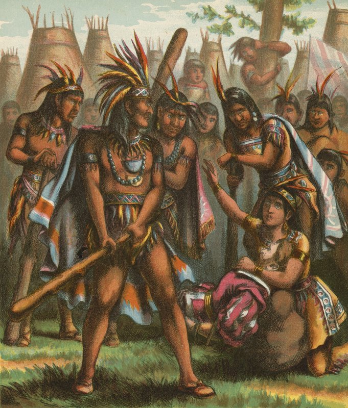 Pocahontas autorstwa American School