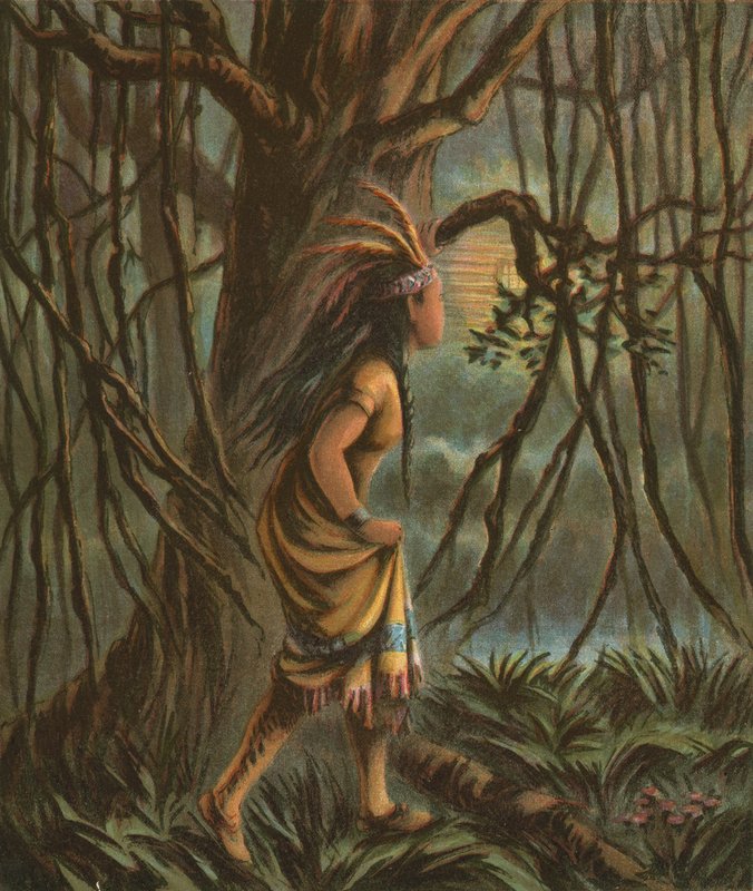 Pocahontas autorstwa American School