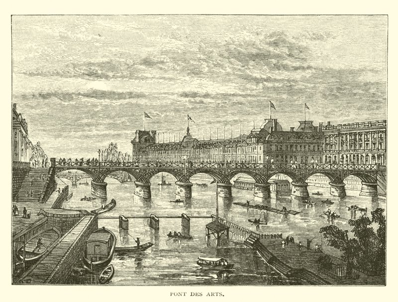Pont des Arts autorstwa American School