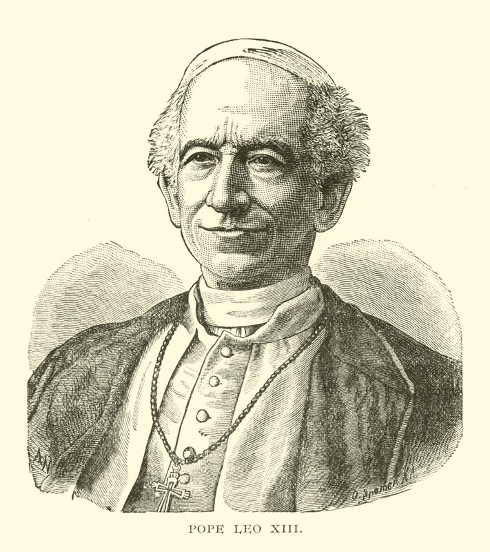 Papież Leon XIII autorstwa American School