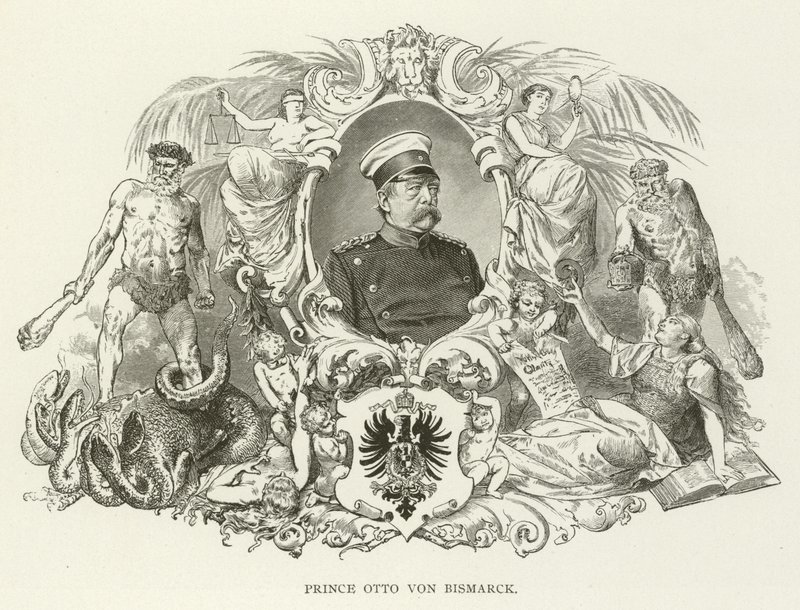 Książę Otto von Bismarck autorstwa American School