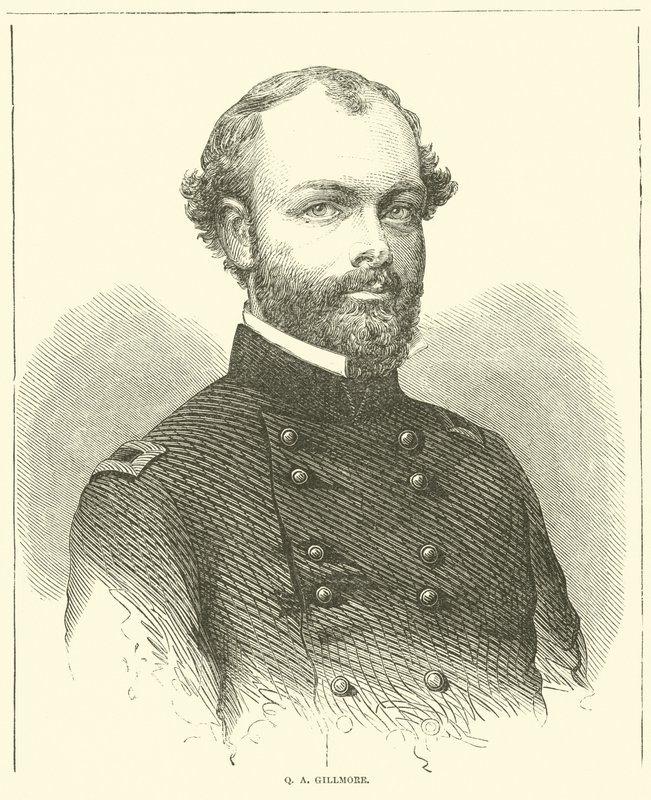 P A Gillmore, lipiec 1863 autorstwa American School